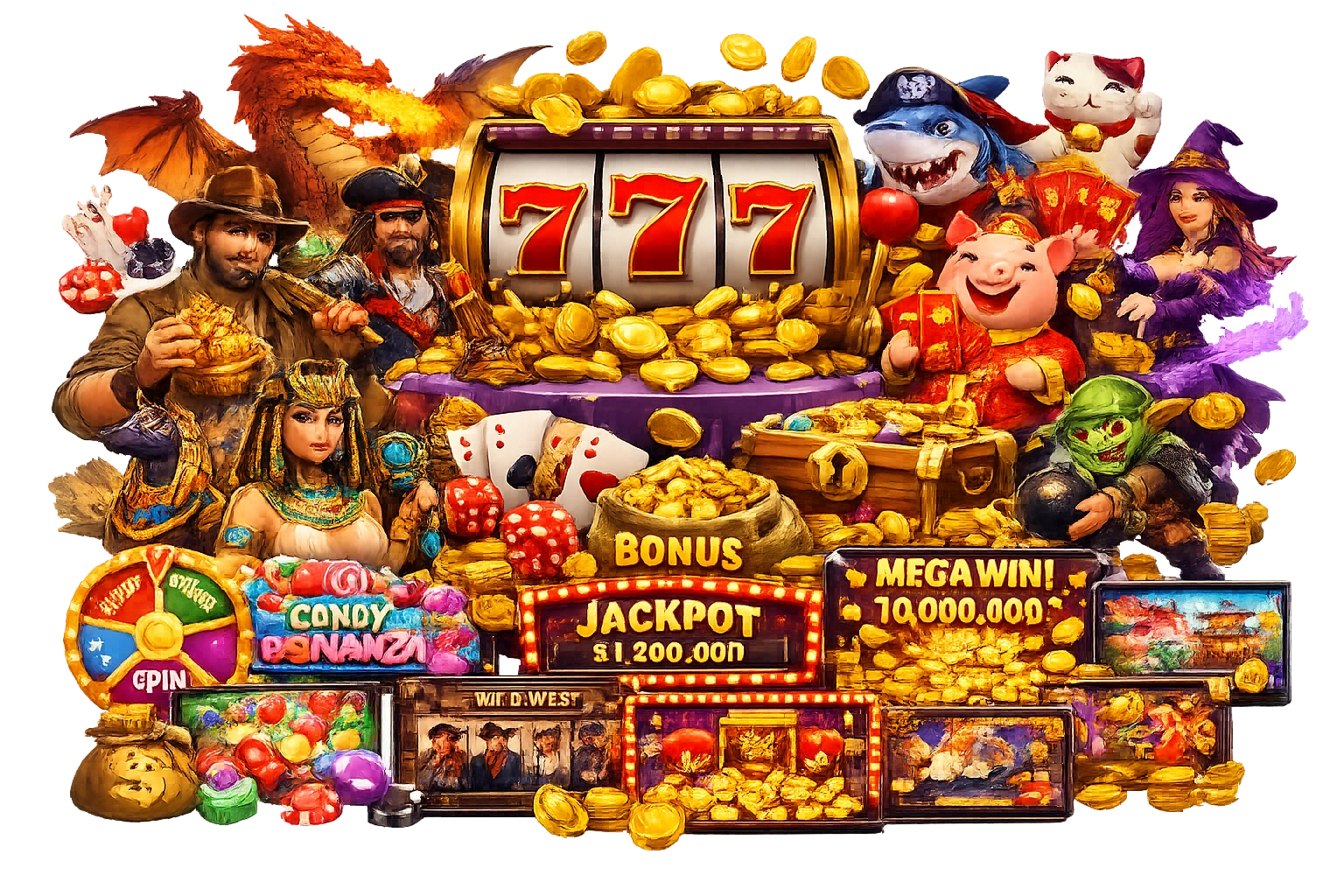 รวมเกมสล็อตและรูปแบบการเล่นที่หลากหลาย